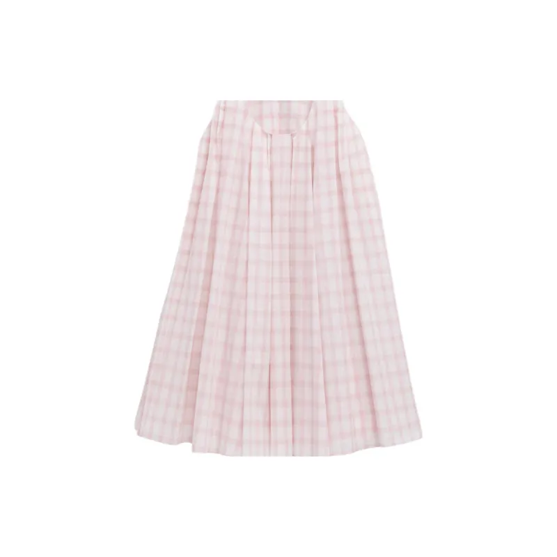 LOEWE Checked Midi Dress-4