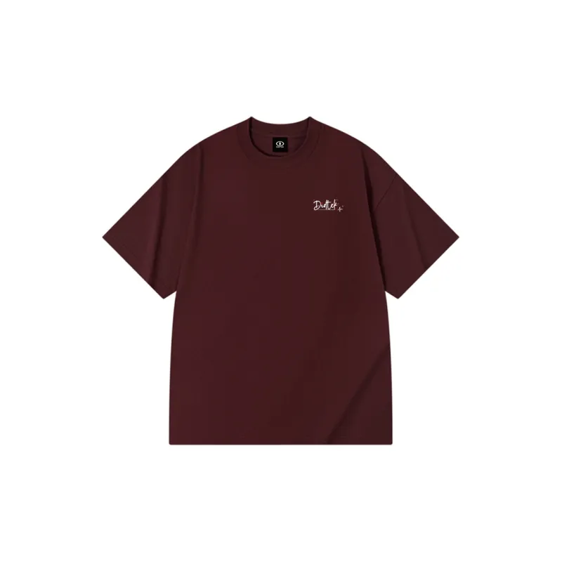 DIDTEK Drop Shoulder Sleeve Short Sleeved T Shirts Unisex-13