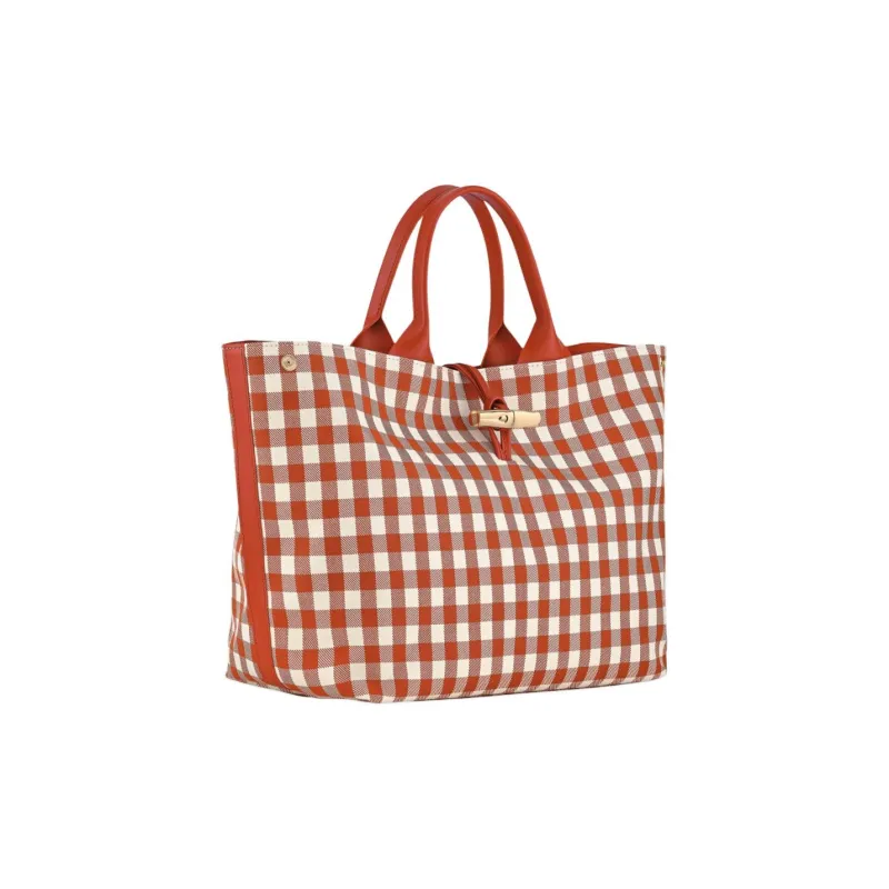 LONGCHAMP Large Le Roseau Tote Bag-1