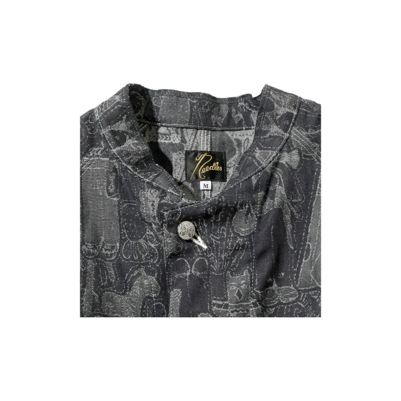 Needles Denim Jacket Unisex Black-2