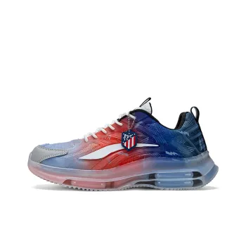 ATLETICO DE MADRID 1903 Running Shoes Unisex Low Top Black White/Gray Orange/Sky Blue