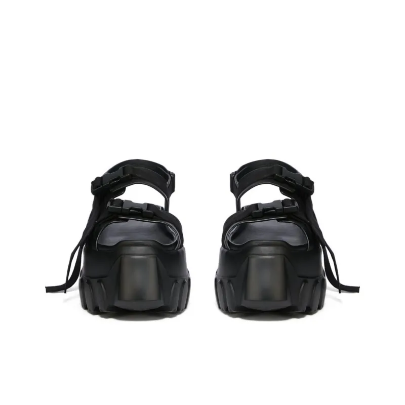 RICK OWENS/RO One Strap Sandals Women's Black-2
