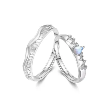 Master Kim Moonstone S925 Silver Rings Unisex