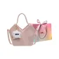 Pink with Charm-Shopping Bag