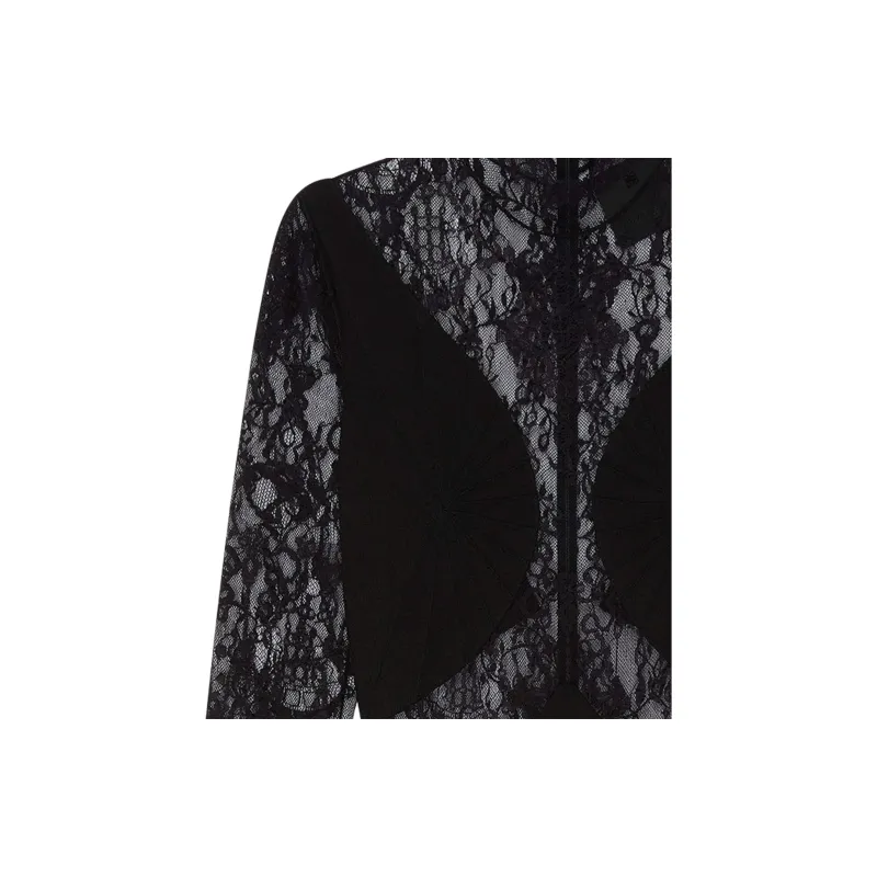 Givenchy Lace panel Midi Dress-3