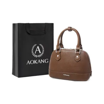 AOKANG Cow Leather With Synthetic Leather Crossbody Handbag Women's Multicolor