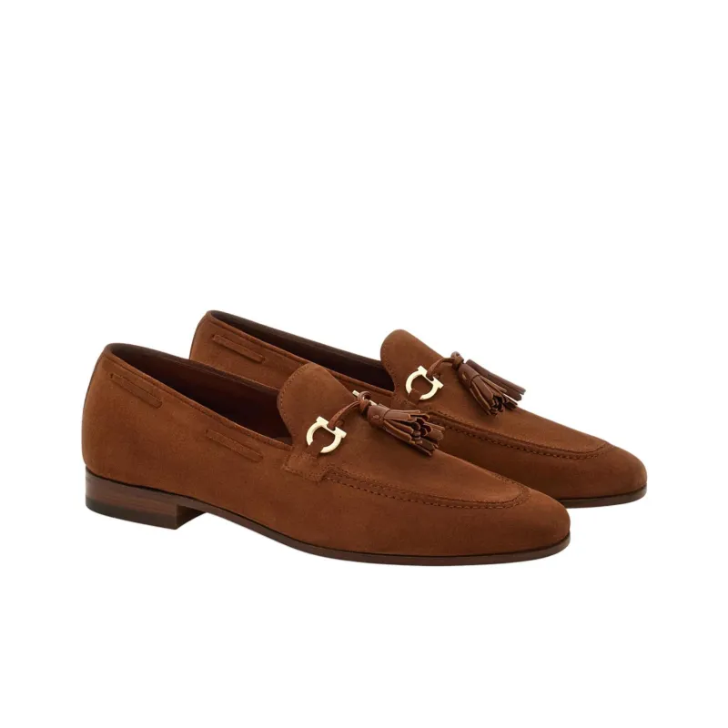 Ferragamo Loafers Men Brown-2