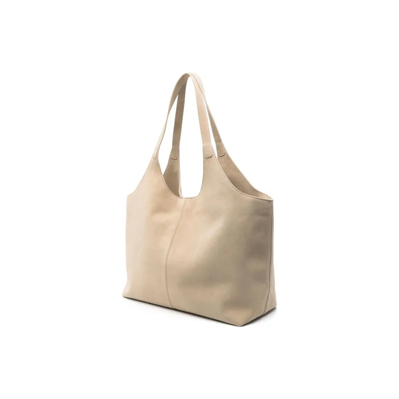 AESTHER EKME Cow Leather Tote Bag Shopping Bag Shoulder Bags Extra Large Women's Sandy Beige-1