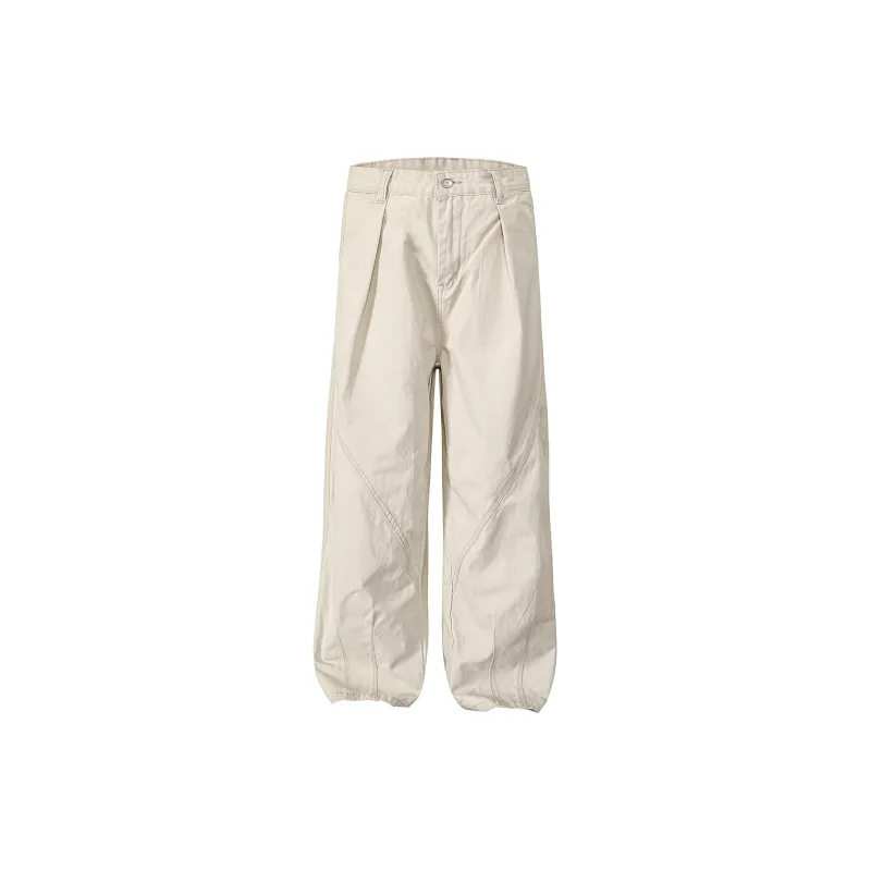 BENGEN Casual Pants Unisex-4