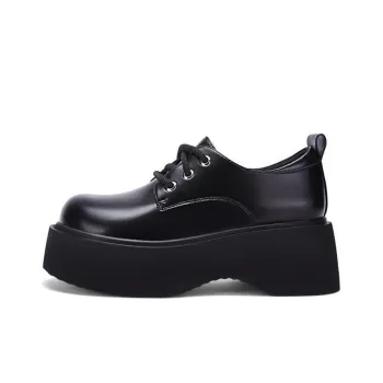 DAPHNE Casual Single Shoes 6.5cm Women's Black