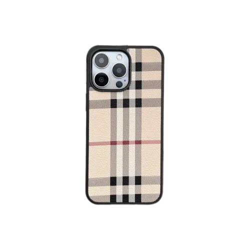 Koman TPU Material Classic Luxury Unisex Plaid Phone Cases Compatible With Apple IPhone 12/13/14/15/16/Pro/Mac
