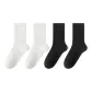 4 Pack (2 Thick White+2 Thick Black)