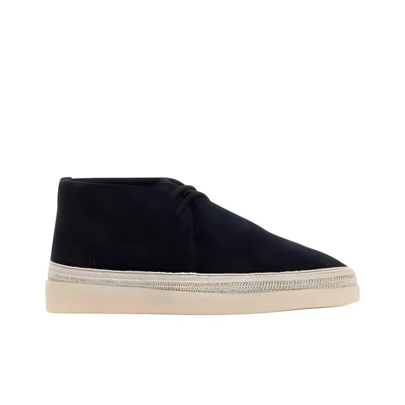 PRADA Men's Casual Shoes Men Low Top Blue-1