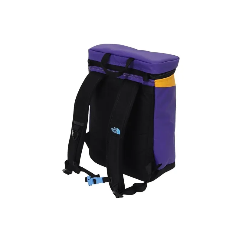 THE NORTH FACE Fabric Backpack Regular Unisex _Nsec Yellow & Purple-2