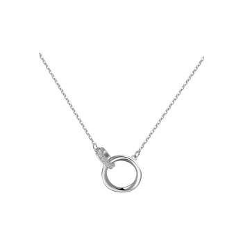 LAOYINJIANG S925 Silver Collarbone Chain Necklace Women's