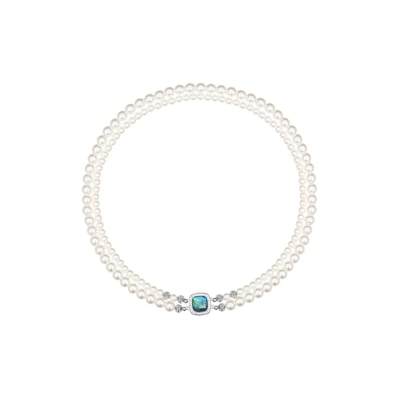 VIOLET Artificial Pearl Necklaces Women's-0