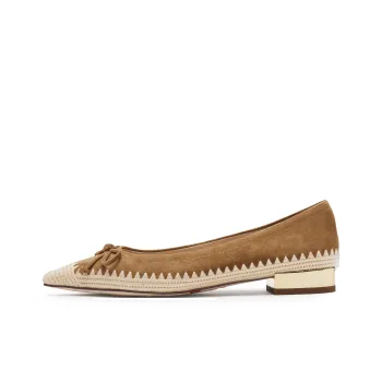 Staccato Dan Ya Aesthetics Casual Single Shoes Women's Vintage Dark Coffee