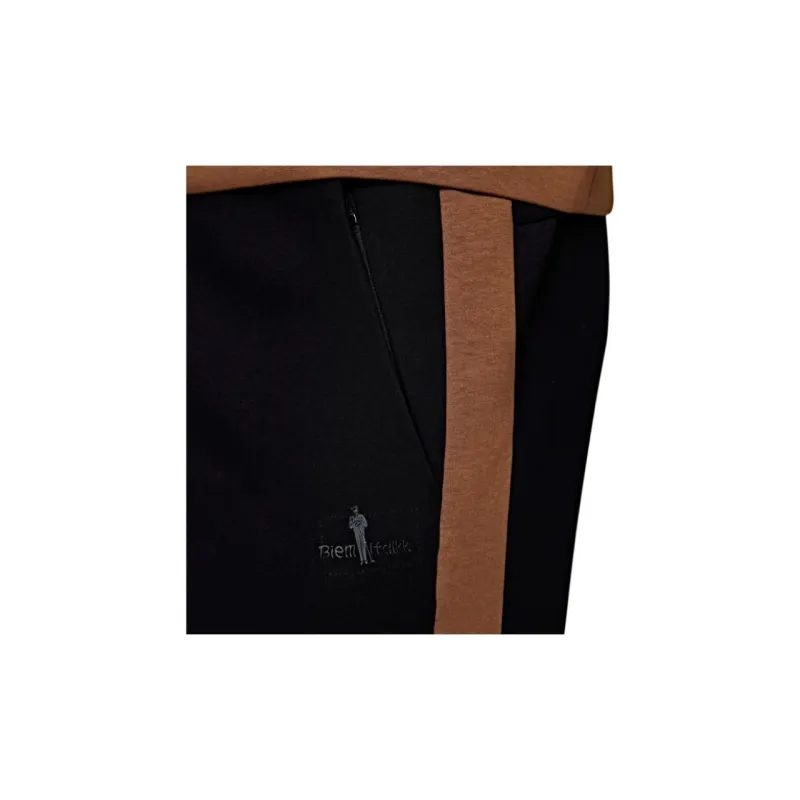 Biyin Leufen Casual Pants Men's Black-4