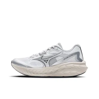 Mizuno ASTRO Height Increasing Abrasion Resistant Slip Resistant Low Top Running Shoes Unisex White Silver