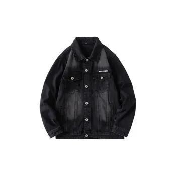 Fakeyoung Denim Jackets Unisex Black