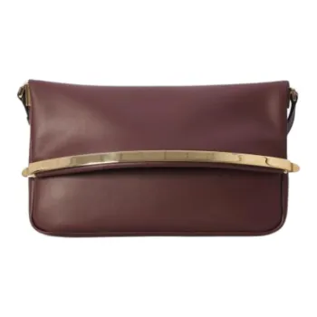 TOD'S Logo Debossed Flap Bag