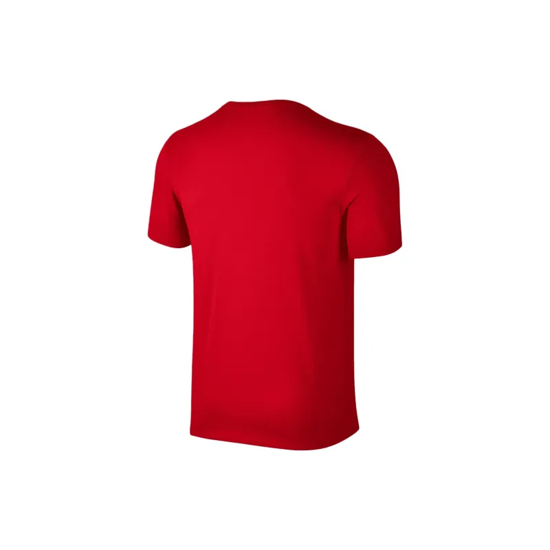 Nike T Shirts Men Red-1
