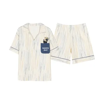 Qiao Ni Tong Pajama Set Women's Image Color