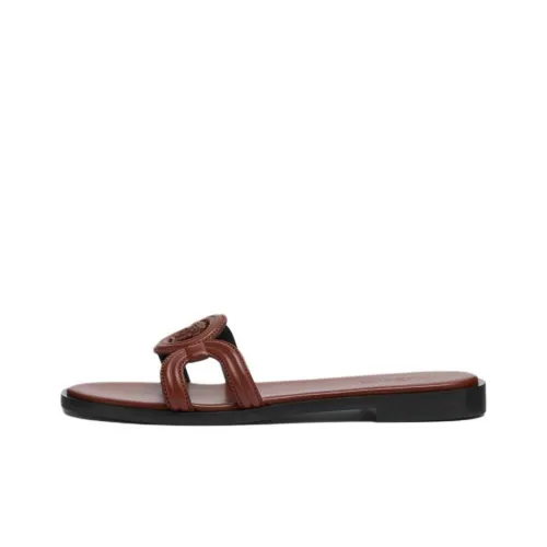 FANSIZHE Medusa '95 Slide Slippers Women's Brown