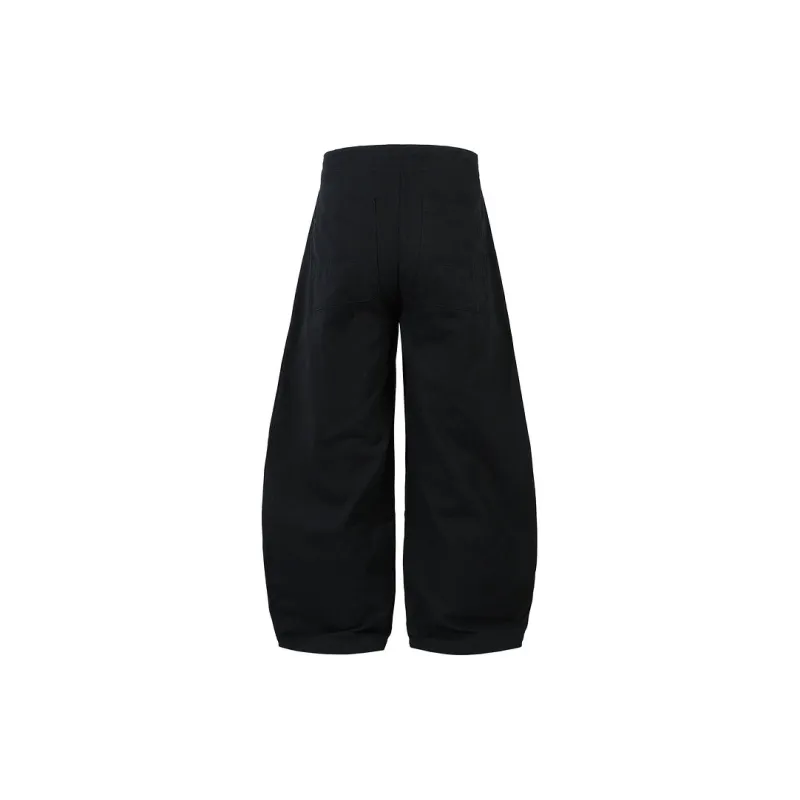 YUZHAOLIN High Rise Drawstring Scimitar Pants Unisex-1