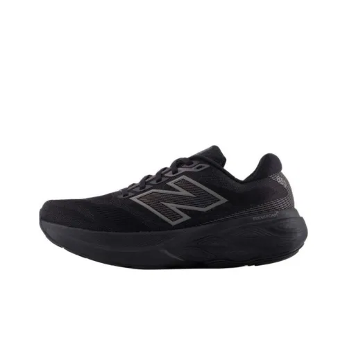 New Balance Cushioning Wear Resistant Low Top Casual Running Shoes Women's Black
