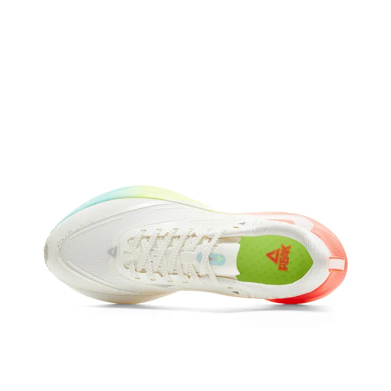 PEAK 2nd Breath 2.0 Running Shoes Women's Low Top White Green Red-3