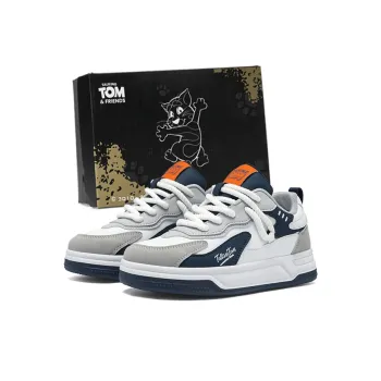 TALKING TOM Height Increasing Wear Resistant Slip Resistant Low Top Skateboard Shoes Unisex