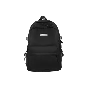 Travel Nylon Backpack Regular Unisex Black/White/Red/Green