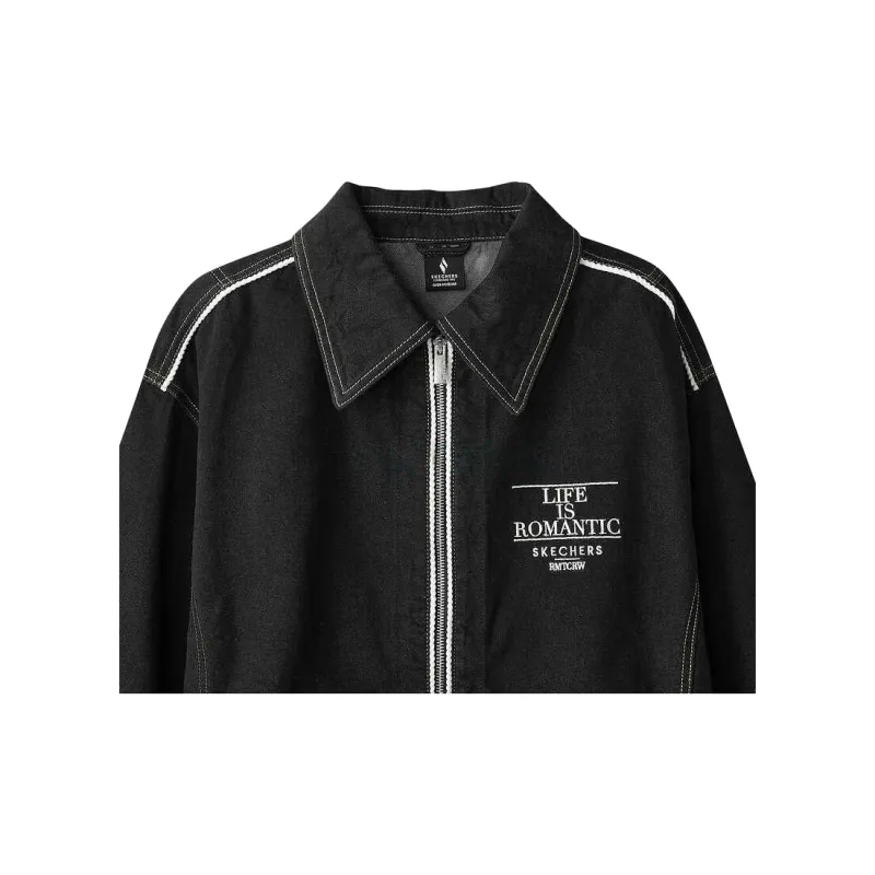 Skechers x Romantic Crown Jackets & Coats Unisex Black-1