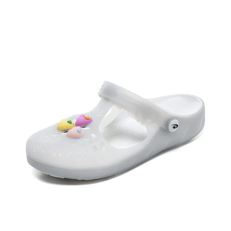 JSWEI Abrasion Resistant Slip Resistant Wrap toe Slippers Women's-16