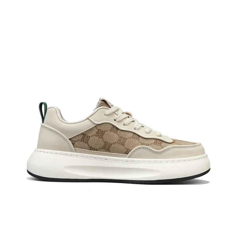 G.N.SHIJIA Cushioning Anti Slip Wear Resistant Breathable Lightweight Height Increasing Low Top Casual Shoes Men's-8