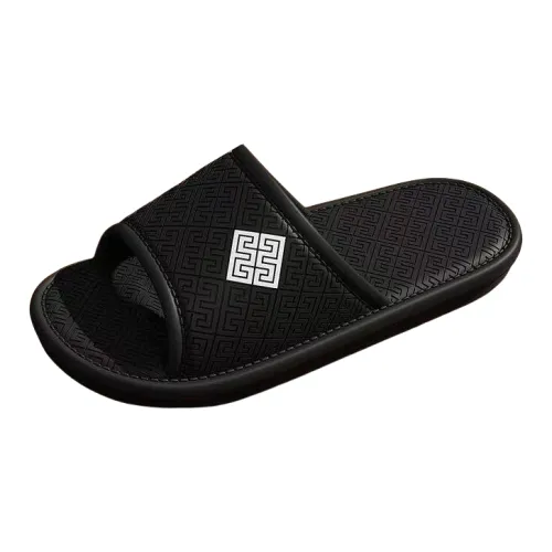 YUZHAOLIN Slippers Summer Indoor Home Bathroom Bathing Slip Resistant Couple Platform Slippers