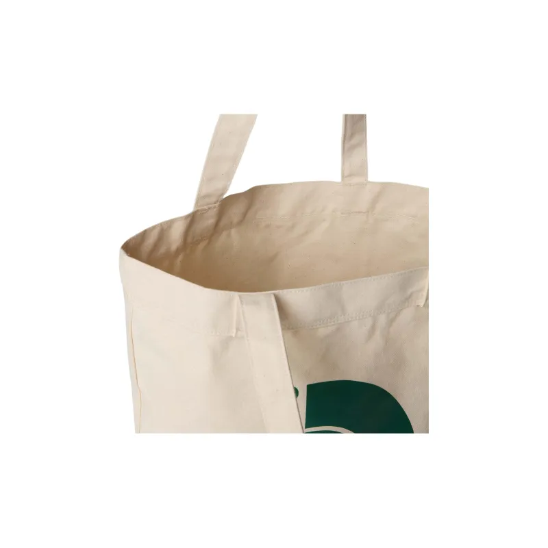 THE NORTH FACE Cotton Tote Bag Shopping Bag Handbag Shoulder Bag Women's Ecru & Green-3