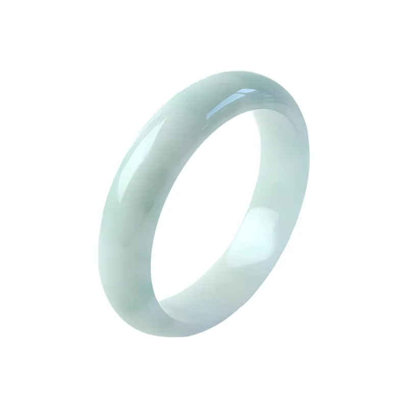 South Asia Bean Type Jadeite Bangles Unisex-0