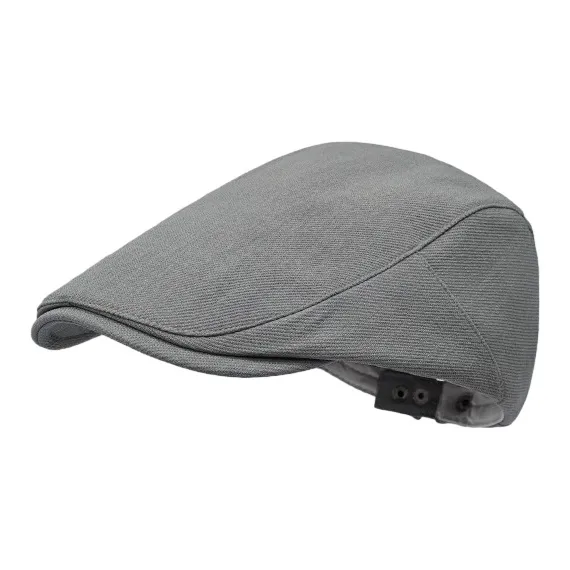 FREE RABBITⅡ Spring Summer British Versatile Newsboy Cap Breathable Skin-Friendly Mini Beret Unisex-6