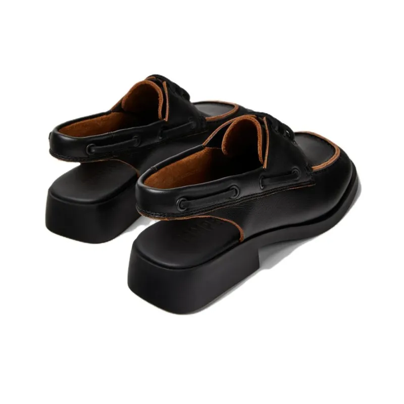 CAMPER Dana Chunky Heel High Heels 3.1cm Women's Black-2
