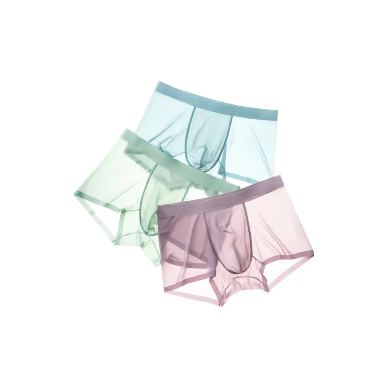XIA.WA.ZHI.XIU Underpants Men's Shopping Bag 5 Pack-0