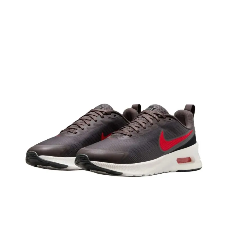 Nike Air Max Nuaxis Cave Stone Flat Pewter Dark Smoke Grey Bright Crimson-2