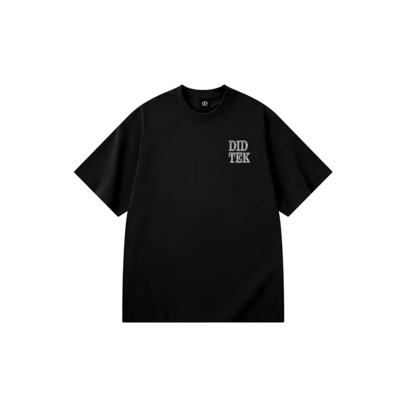 DIDTEK Drop Shoulder Sleeve Short Sleeved T Shirts Unisex-10