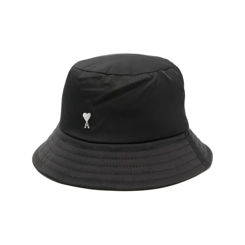 AMIPARIS Paris Ami De Coeur Logo Plaque Bucket Hat-2