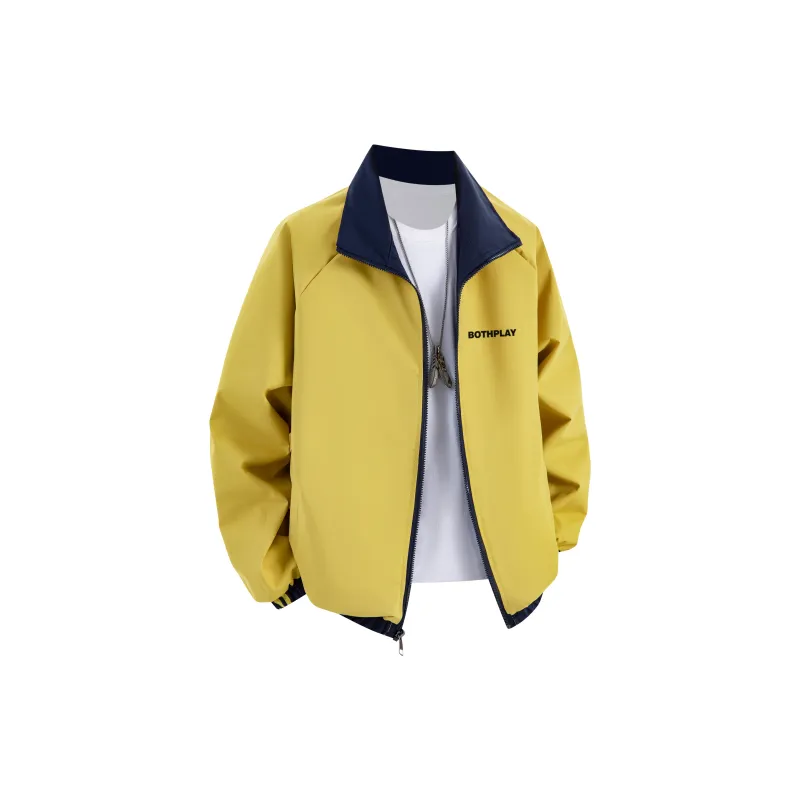 BOTH PLAY Jackets Coats Unisex Black-7