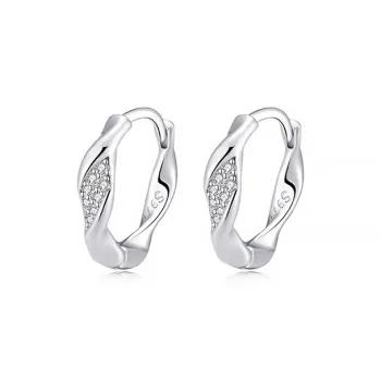 Chongqing Gold Store S999 Fine Silver Earrings Women's