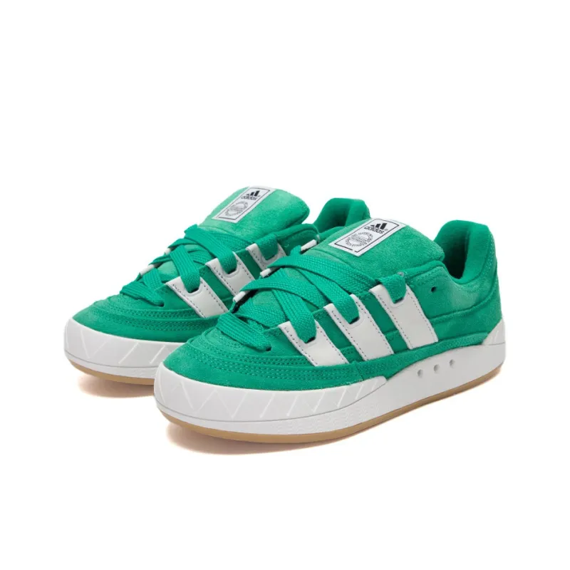 Adidas Anti-Slip Wear-Resistant Low-Top Skateboard Shoes Unisex Smoke Green-1