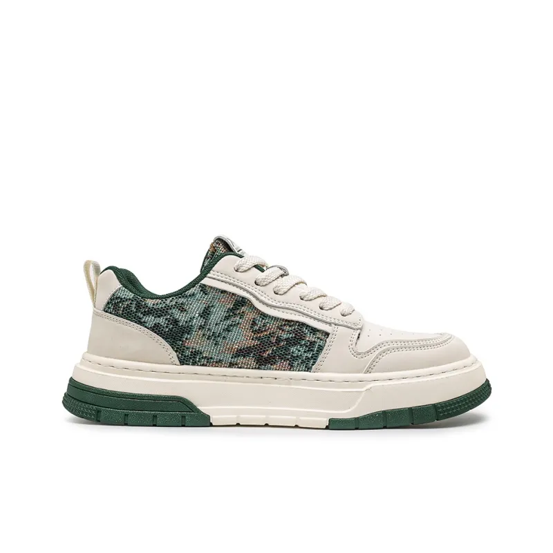 ABCIU Anti Slip Wear Resistant Low Top Skateboard Shoes Men's-1