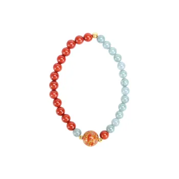 Cuiya Golden Building Ice Glutinous Jadeite Bracelets Women's